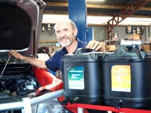 John Hams of Off Road Autos, a Mackay 4WD mechanic using Cost Effective Maintenance products