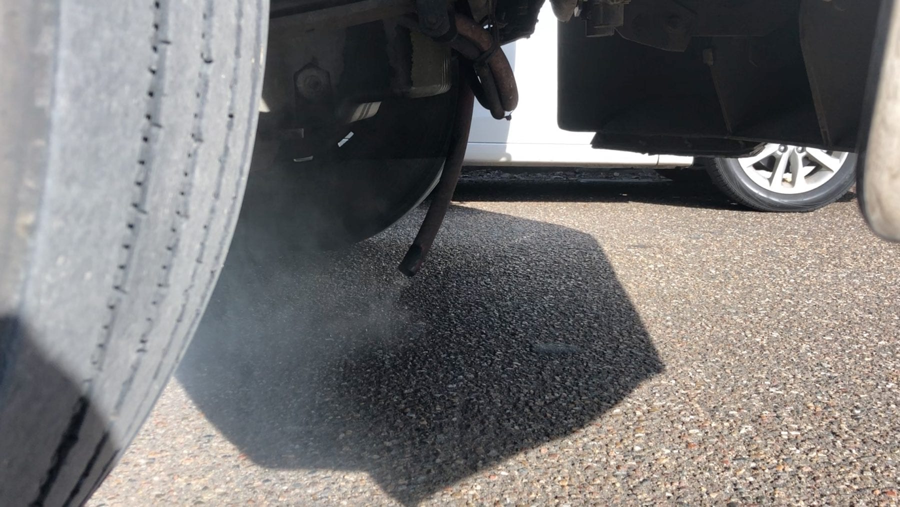 Engine Blow by fumes coming from engine breather hose