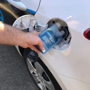 Cleanpower added to a petrol fuel tank
