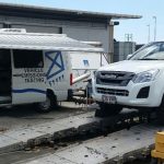 diesel vehicle tested for emissions