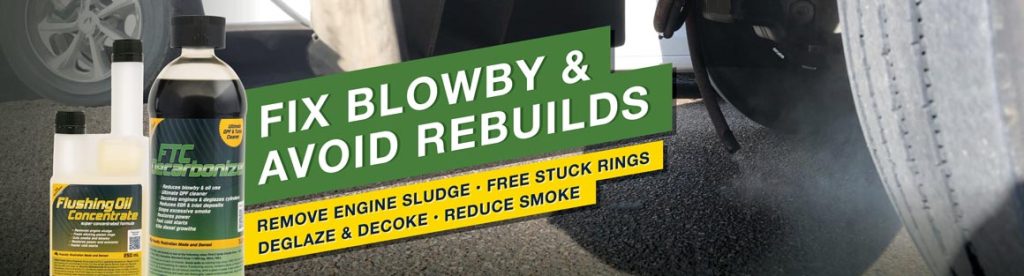 CEM Truckies Blowby Pack additives to fix engine blowby