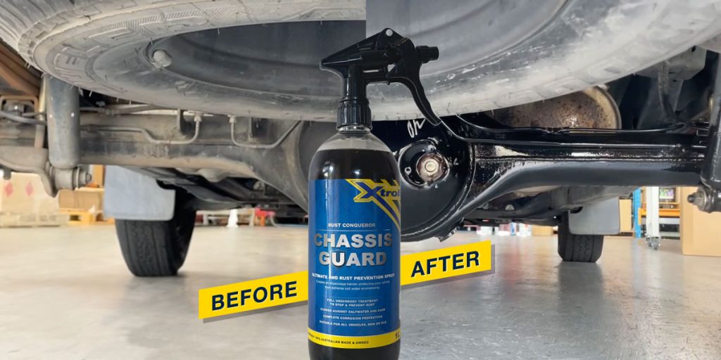 XTROLL Chassis Guard underbody rust protection coating for 4WDs