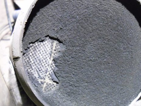 Blocked DPF Filter